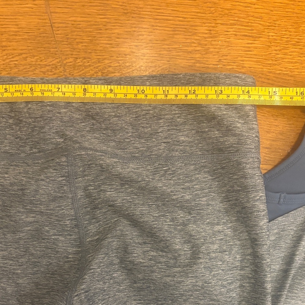Bench Heather blue grey Tank & High-Waist Leggings Set - Picture 6 of 7